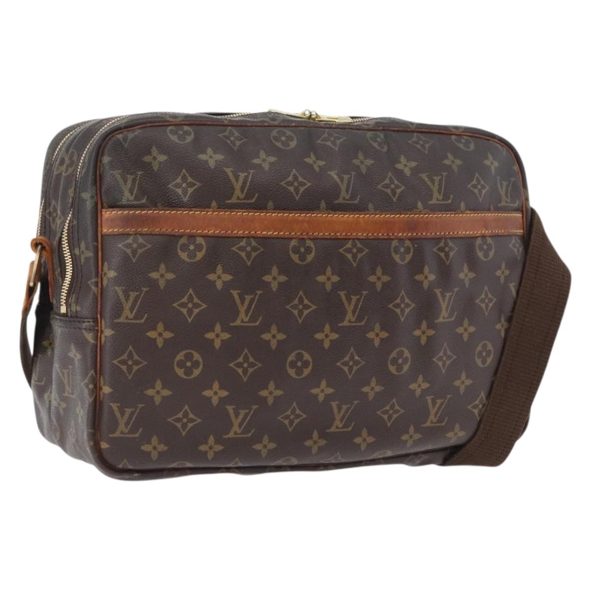 LOUIS VUITTON Monogram Reporter GM Shoulder Bag M45252 LV Auth 171360
