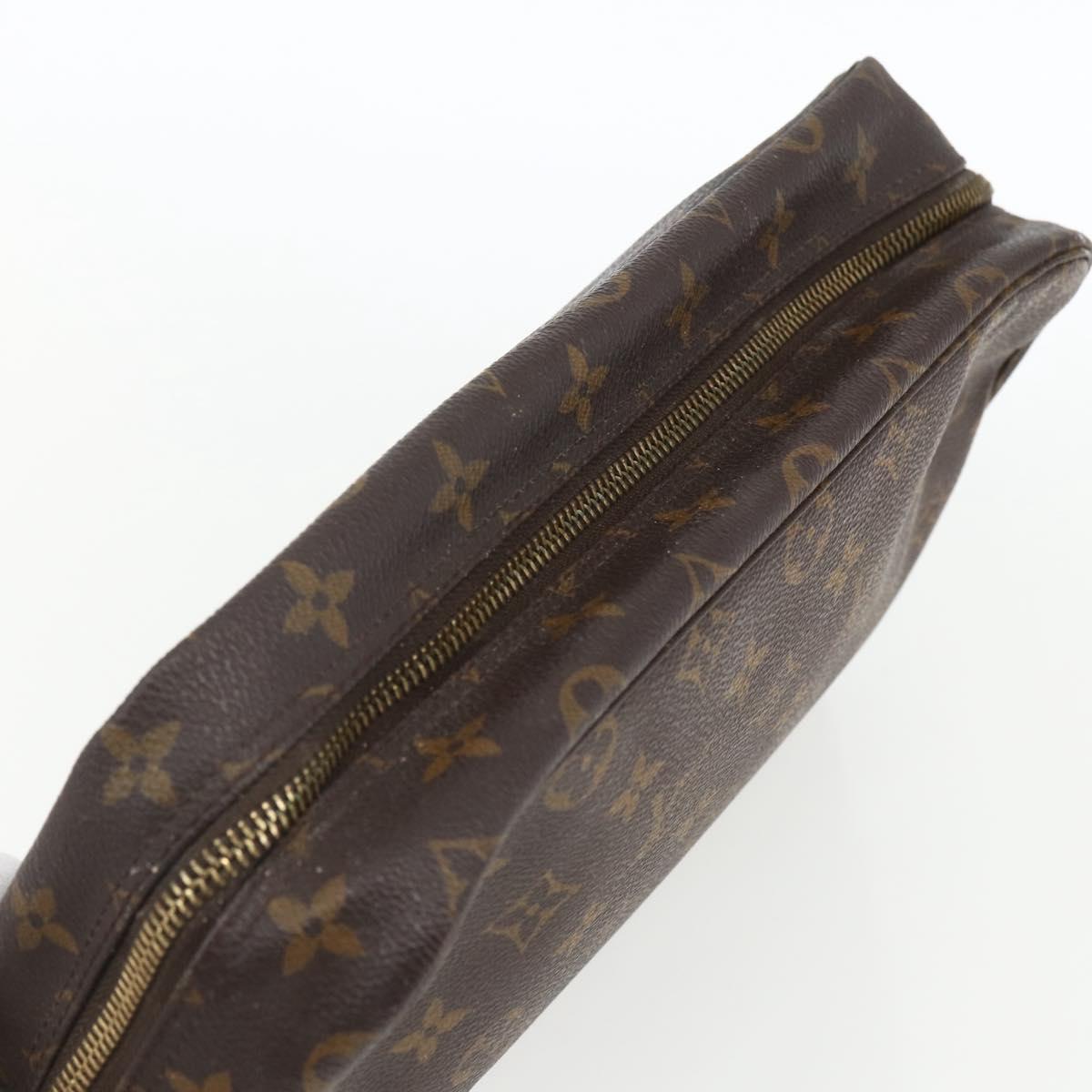 LOUIS VUITTON Monogram Trousse Toilette 28 Clutch Bag M47522 LV Auth 171362