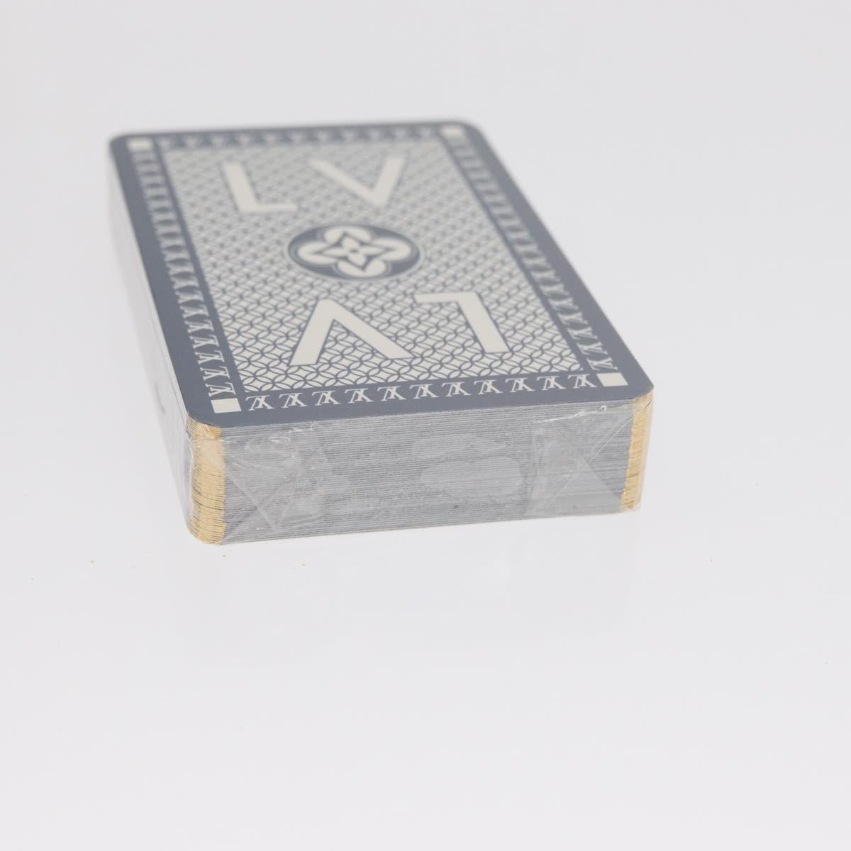 LOUIS VUITTON Playing Cards Navy Brown LV Auth 171364