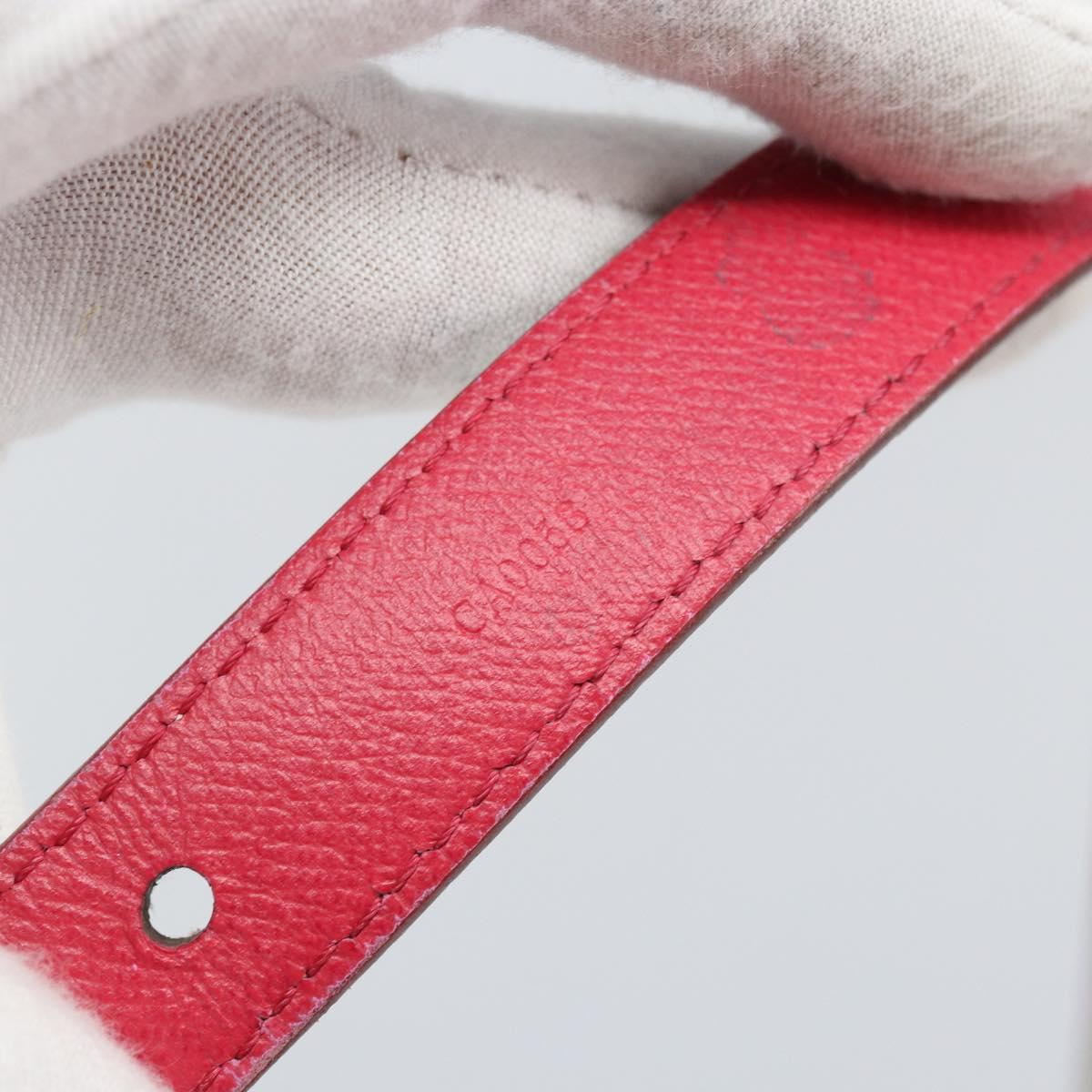 LOUIS VUITTON Multicolor Ceinture LV Printed Initials Belt 38.2"" LV Auth 171367