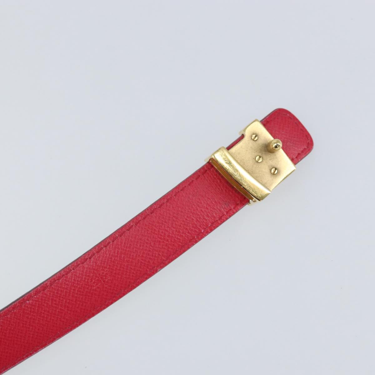 LOUIS VUITTON Multicolor Ceinture LV Printed Initials Belt 38.2"" LV Auth 171367