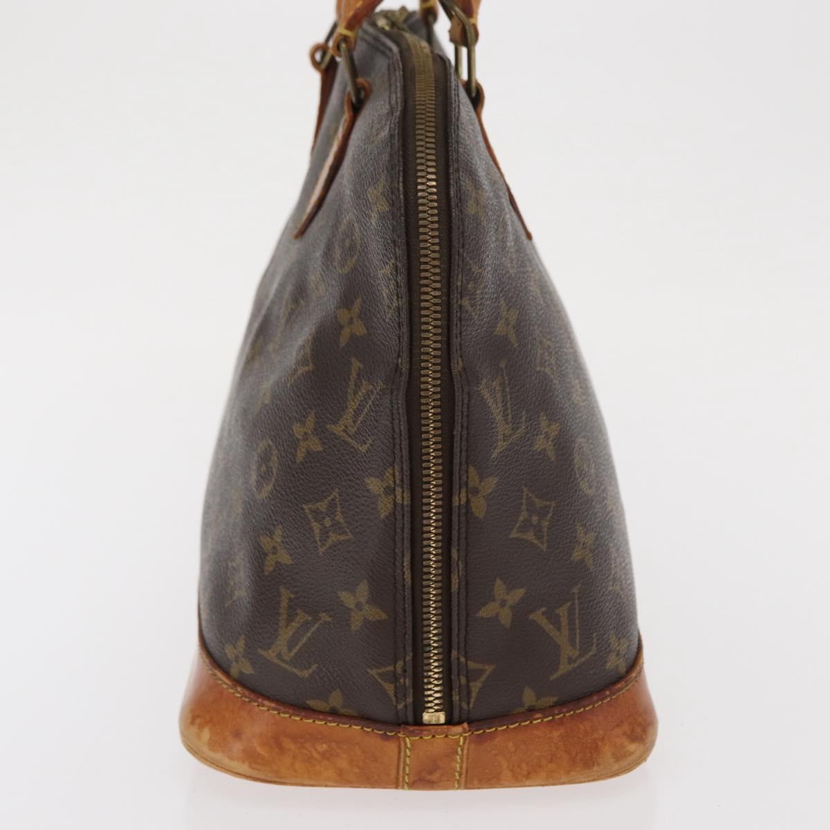 LOUIS VUITTON Monogram Alma Hand Bag M51130 LV Auth 171374