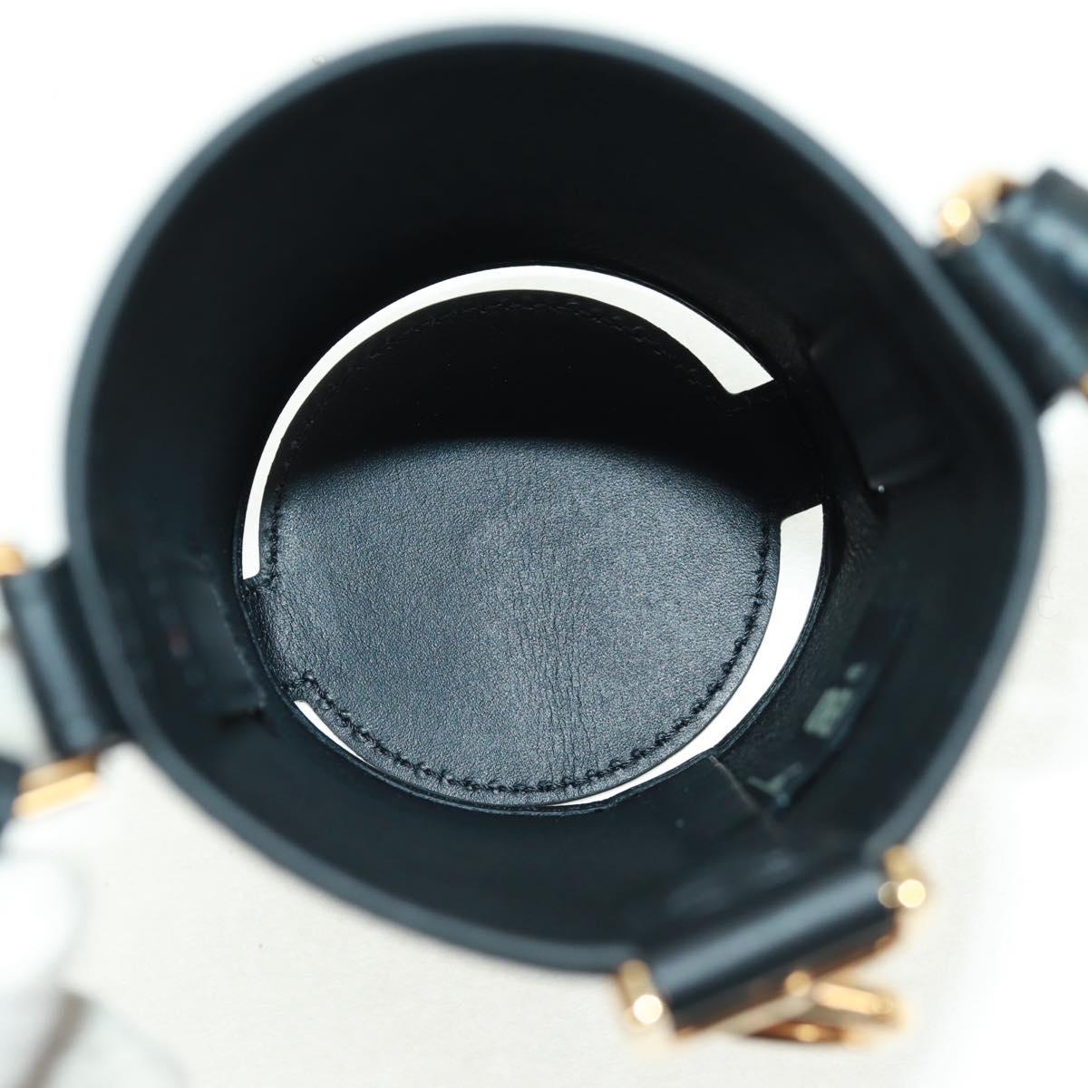 FENDI Zucchino Canvas 24 Bottles Bottle Holder Brown Gold Auth 171378M