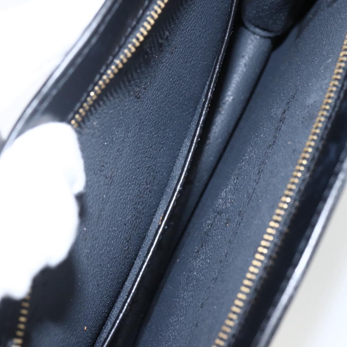 LOUIS VUITTON Epi Trousse Crete Pouch Black M48402 LV Auth 171381