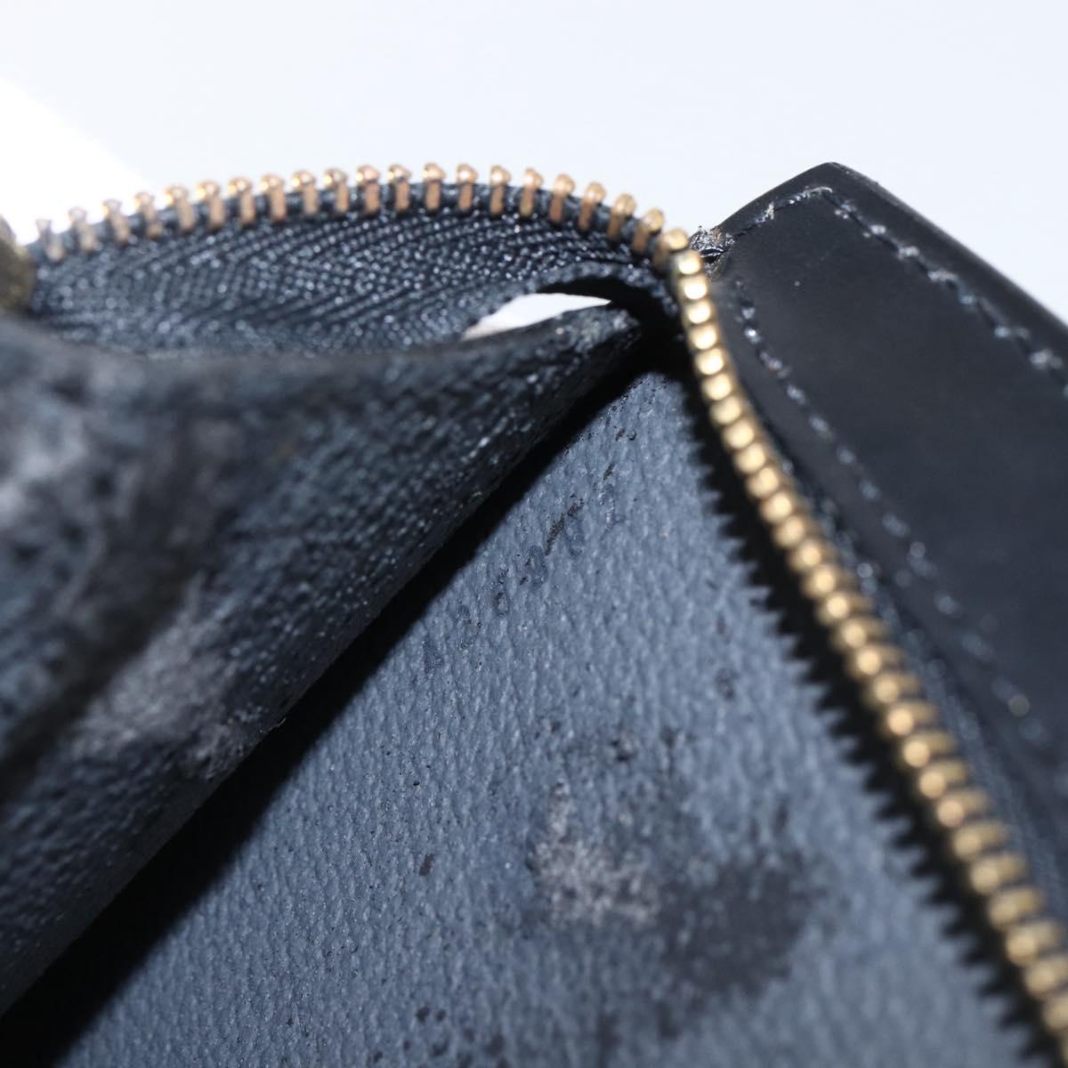 LOUIS VUITTON Epi Trousse Crete Pouch Black M48402 LV Auth 171381