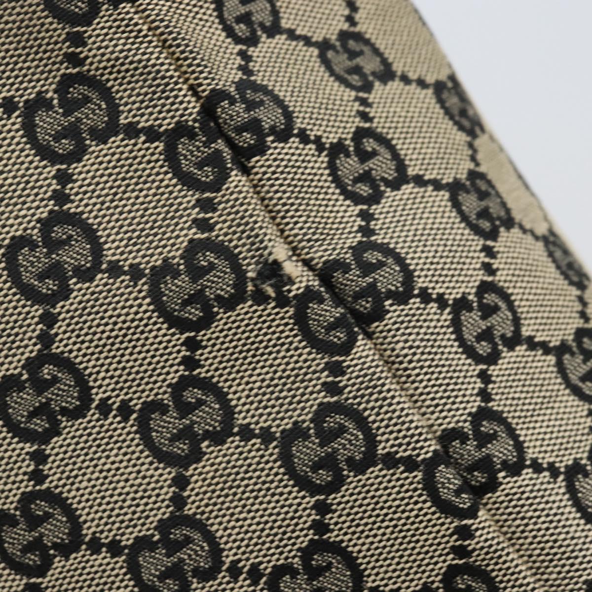 GUCCI GG Canvas Tote Bag Navy Gold 002 1098 Auth 171387