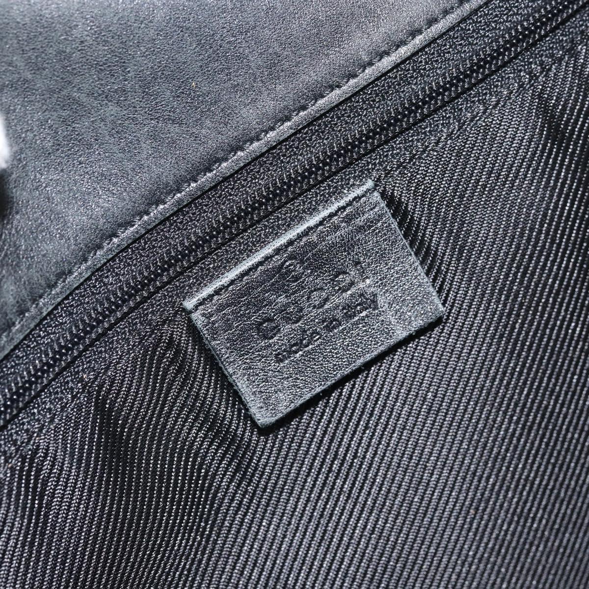 GUCCI GG Canvas Tote Bag Navy Gold 002 1098 Auth 171387