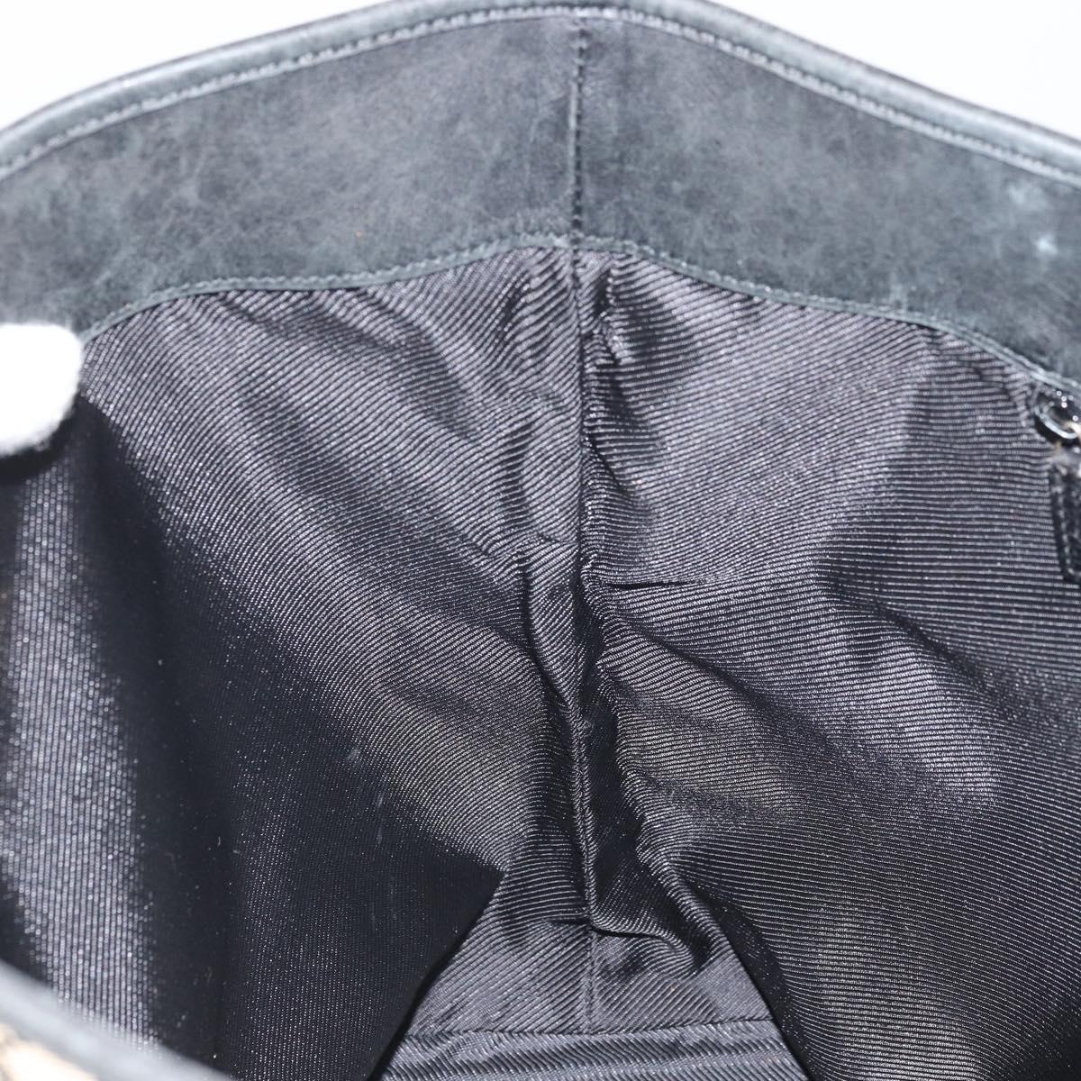 GUCCI GG Canvas Tote Bag Navy Gold 002 1098 Auth 171387