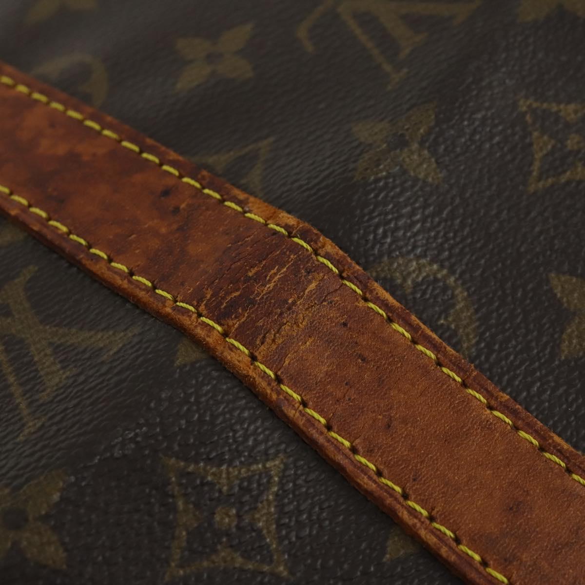 LOUIS VUITTON Monogram Keepall 50 Boston Bag M41426 LV Auth 171390