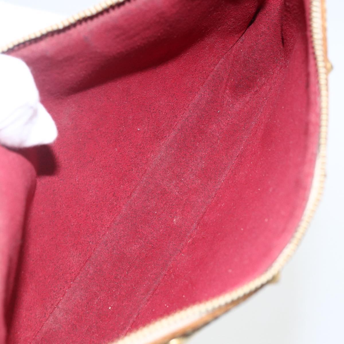 LOUIS VUITTON Monogram Multicolor Pochette Pouch White M92649 LV Auth 171392