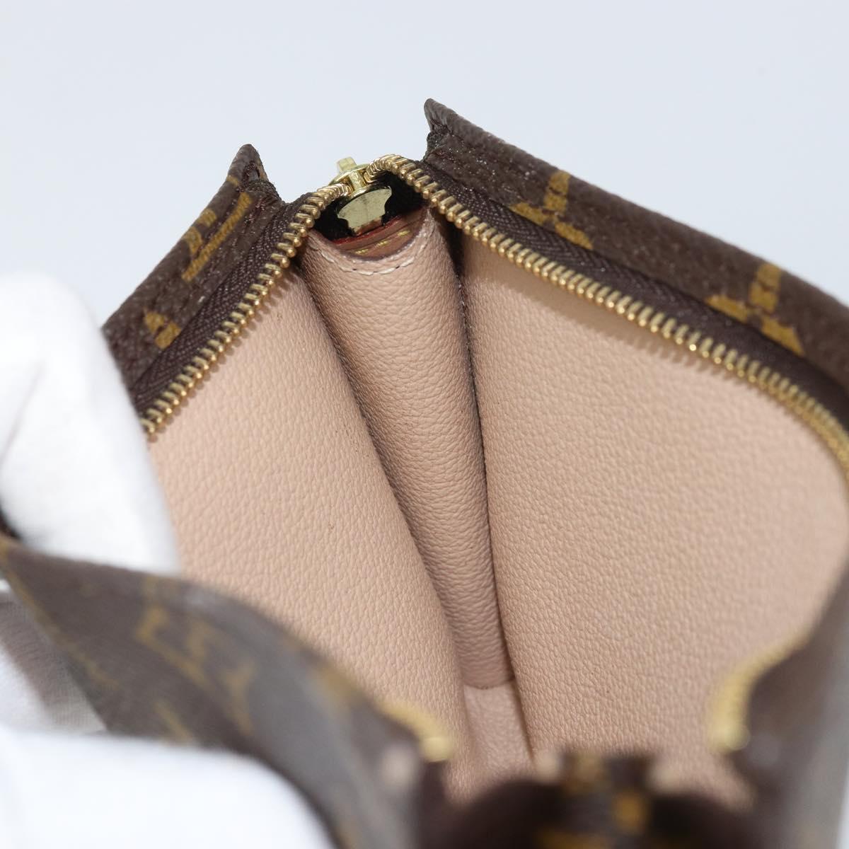 LOUIS VUITTON Monogram Bucket GM Accessory Pouch LV Auth 171397