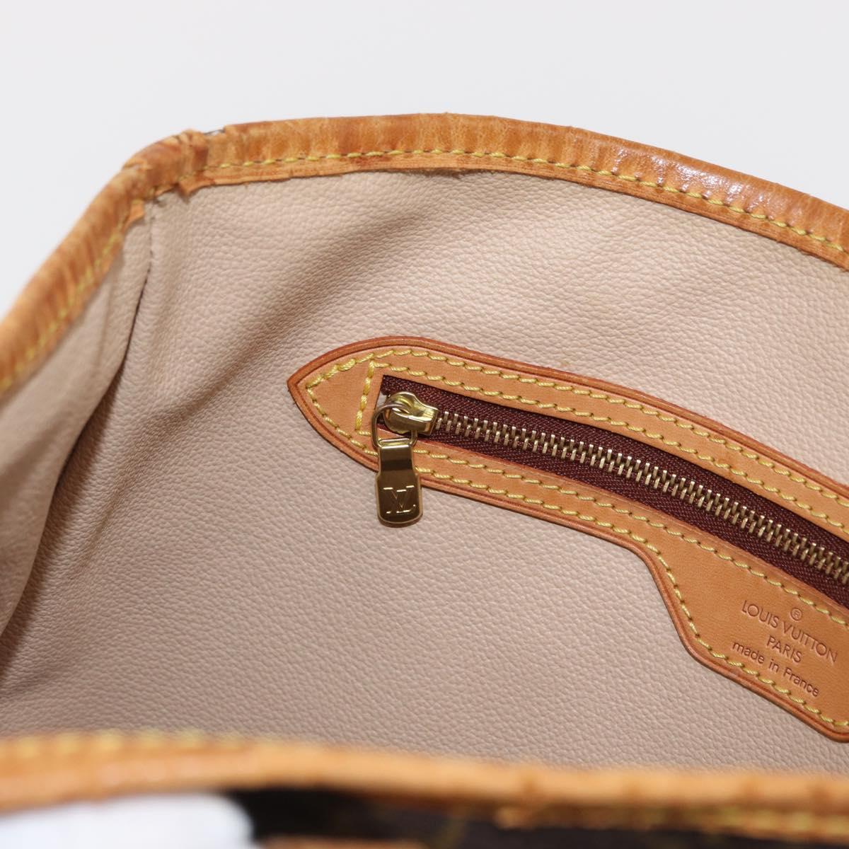 LOUIS VUITTON Monogram Bucket GM Shoulder Bag M42236 LV Auth 171398