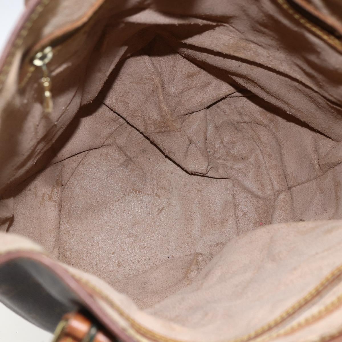 LOUIS VUITTON Monogram Bucket GM Shoulder Bag M42236 LV Auth 171401