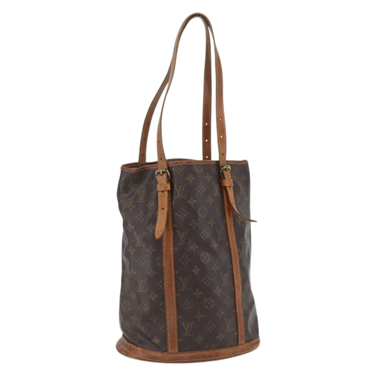 LOUIS VUITTON Monogram Bucket GM Shoulder Bag M42236 LV Auth 171401