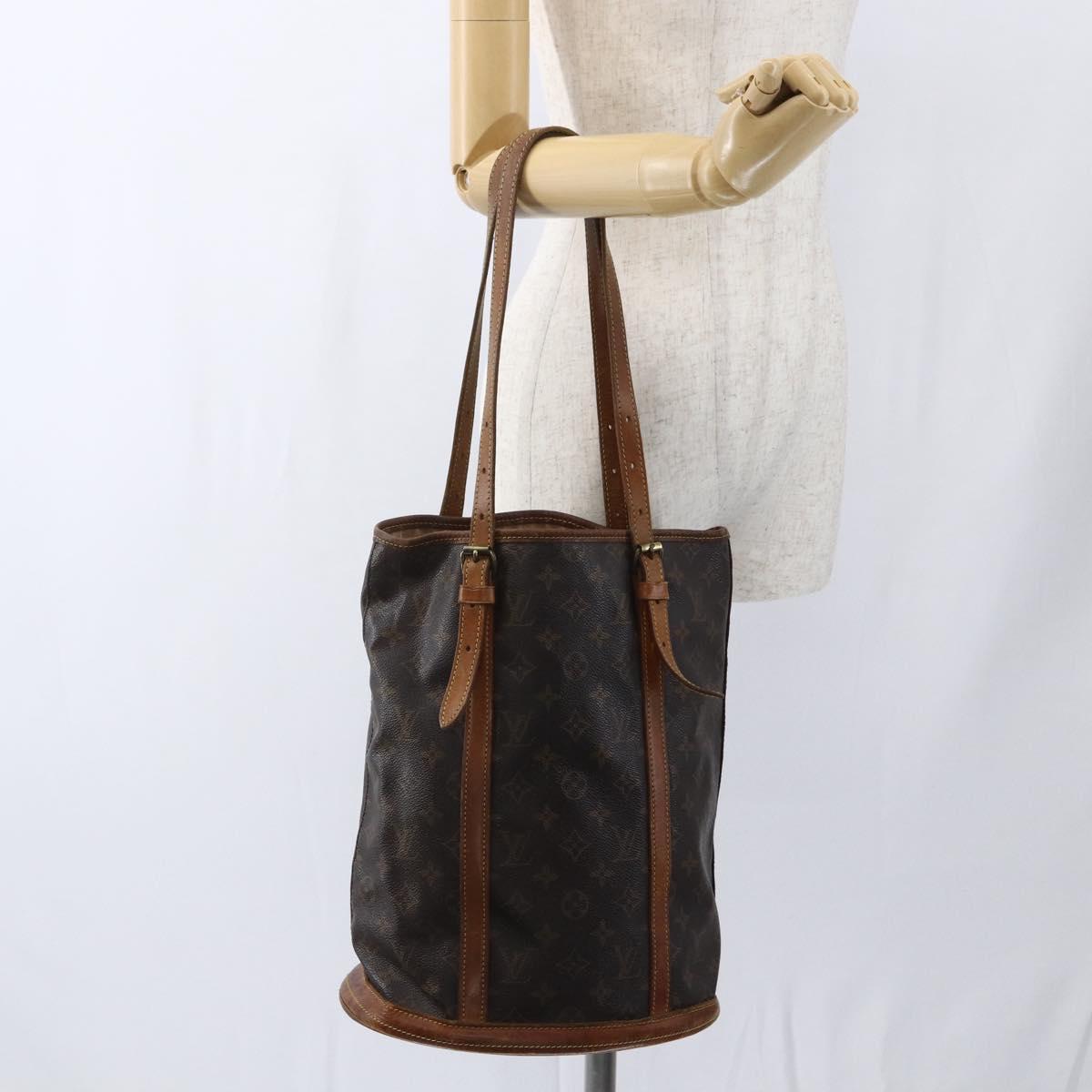 LOUIS VUITTON Monogram Bucket GM Shoulder Bag M42236 LV Auth 171401