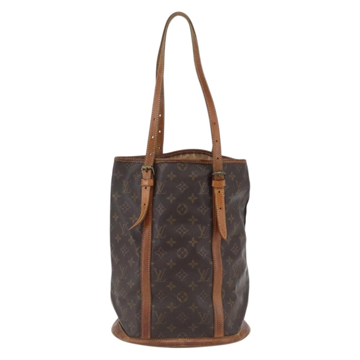 LOUIS VUITTON Monogram Bucket GM Shoulder Bag M42236 LV Auth 171401