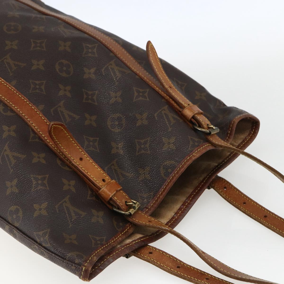 LOUIS VUITTON Monogram Bucket GM Shoulder Bag M42236 LV Auth 171401