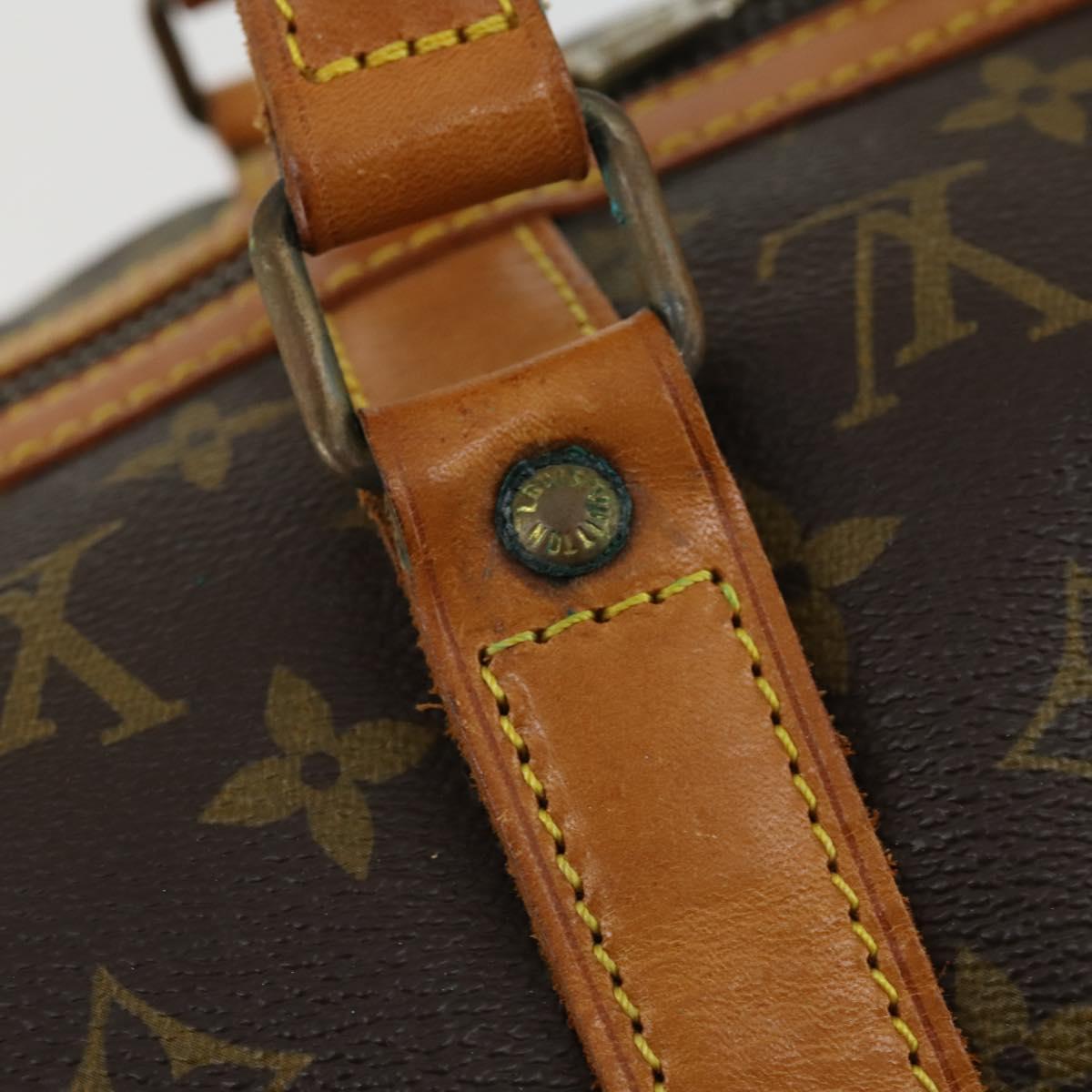 LOUIS VUITTON Monogram Sac Souple 45 Boston Bag M41624 LV Auth 171403