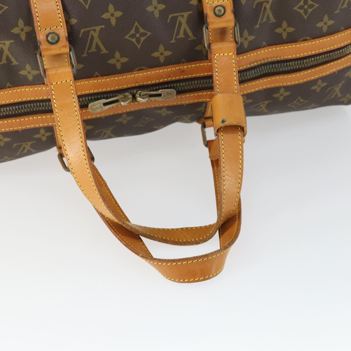 LOUIS VUITTON Monogram Sac Souple 45 Boston Bag M41624 LV Auth 171403