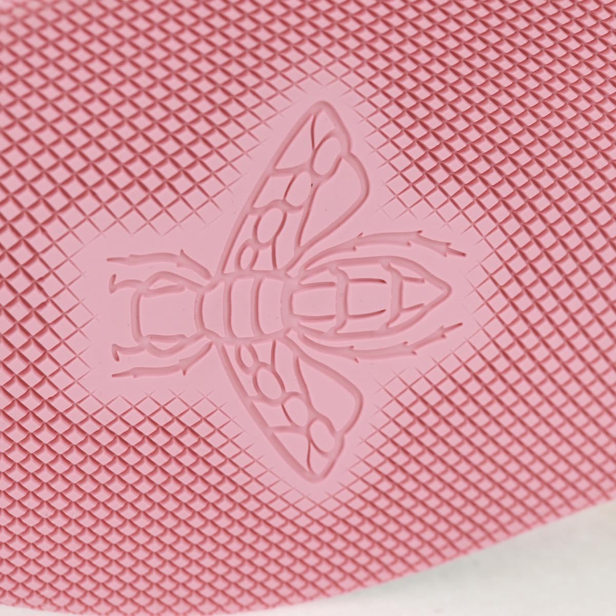 GUCCI Basketball Sneakers Leather Size 35 Gold Auth 171404M