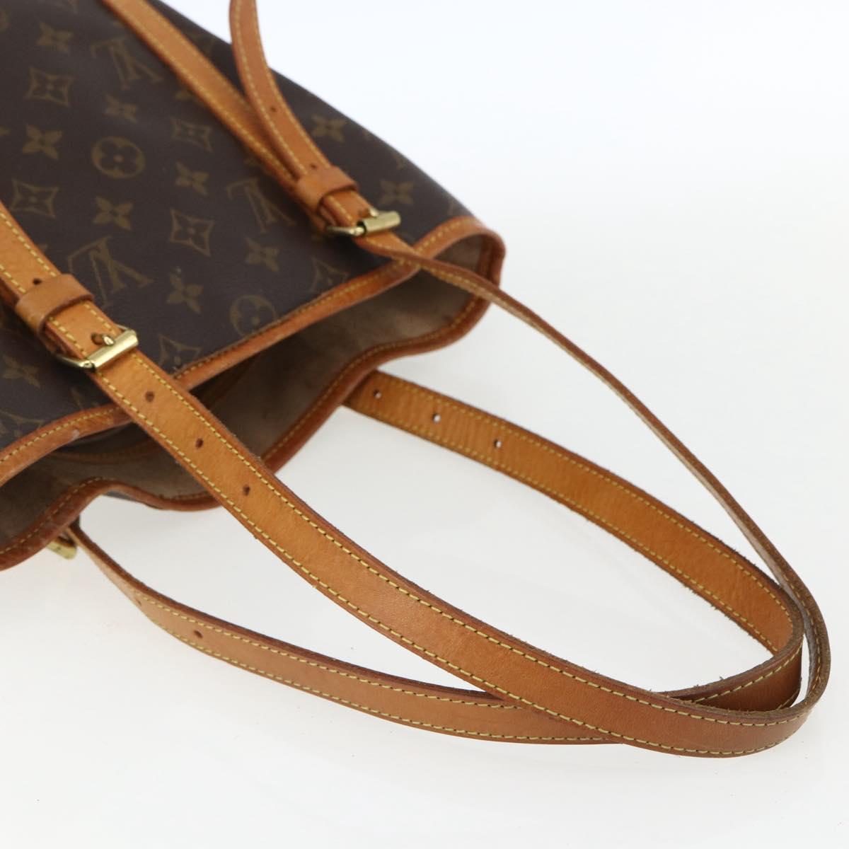 LOUIS VUITTON Monogram Bucket GM Shoulder Bag M42236 LV Auth 171423
