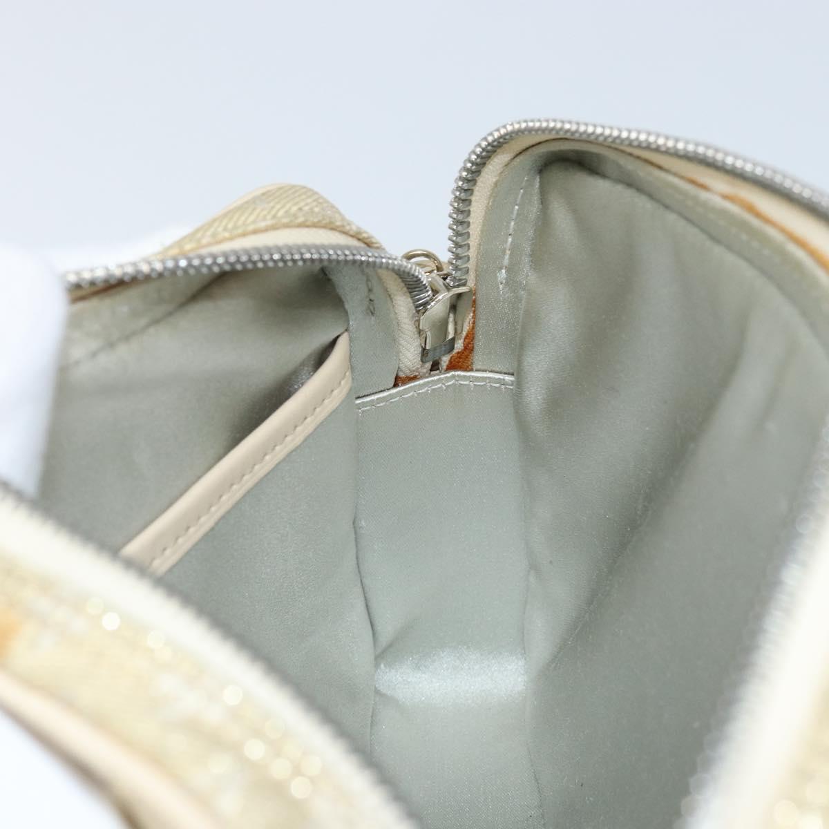 LOUIS VUITTON Monogram Shine McKenna Shoulder Bag Gold M92363 LV Auth 171448A