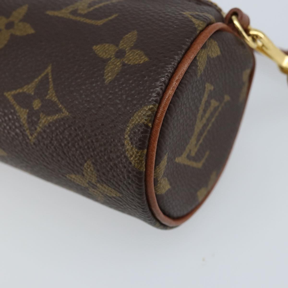 LOUIS VUITTON Monogram Papillon Pouch LV Auth 171476V