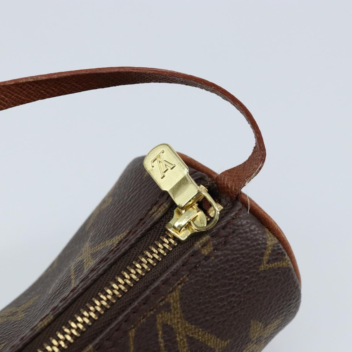LOUIS VUITTON Monogram Papillon Pouch LV Auth 171476V