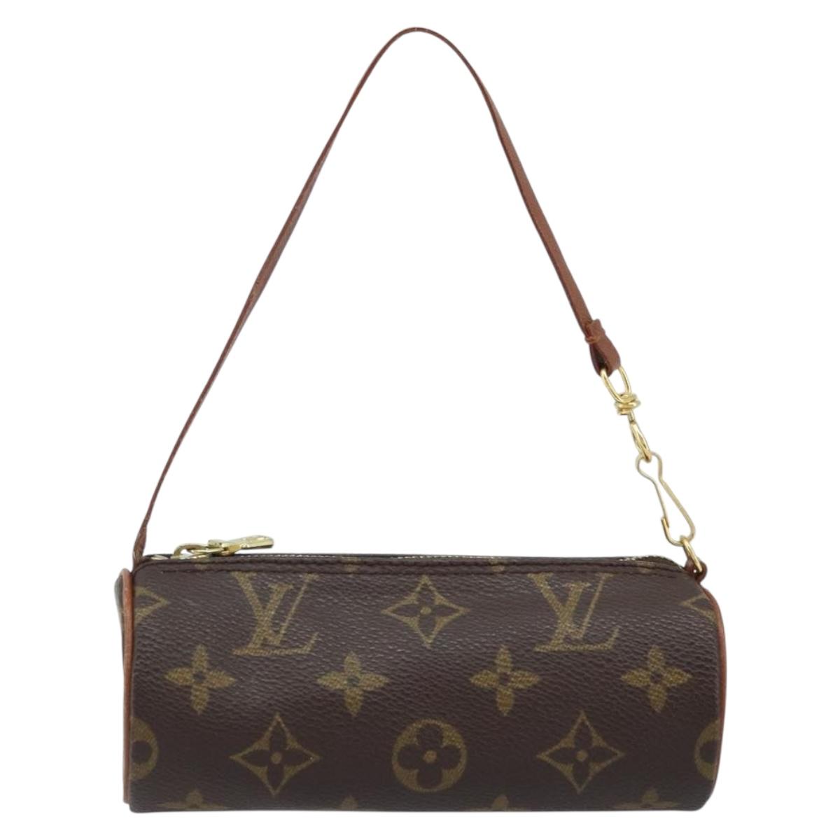 LOUIS VUITTON Monogram Papillon Pouch LV Auth 171476V