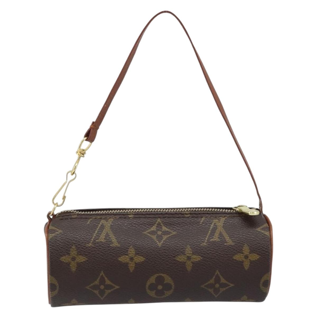 LOUIS VUITTON Monogram Papillon Pouch LV Auth 171476V