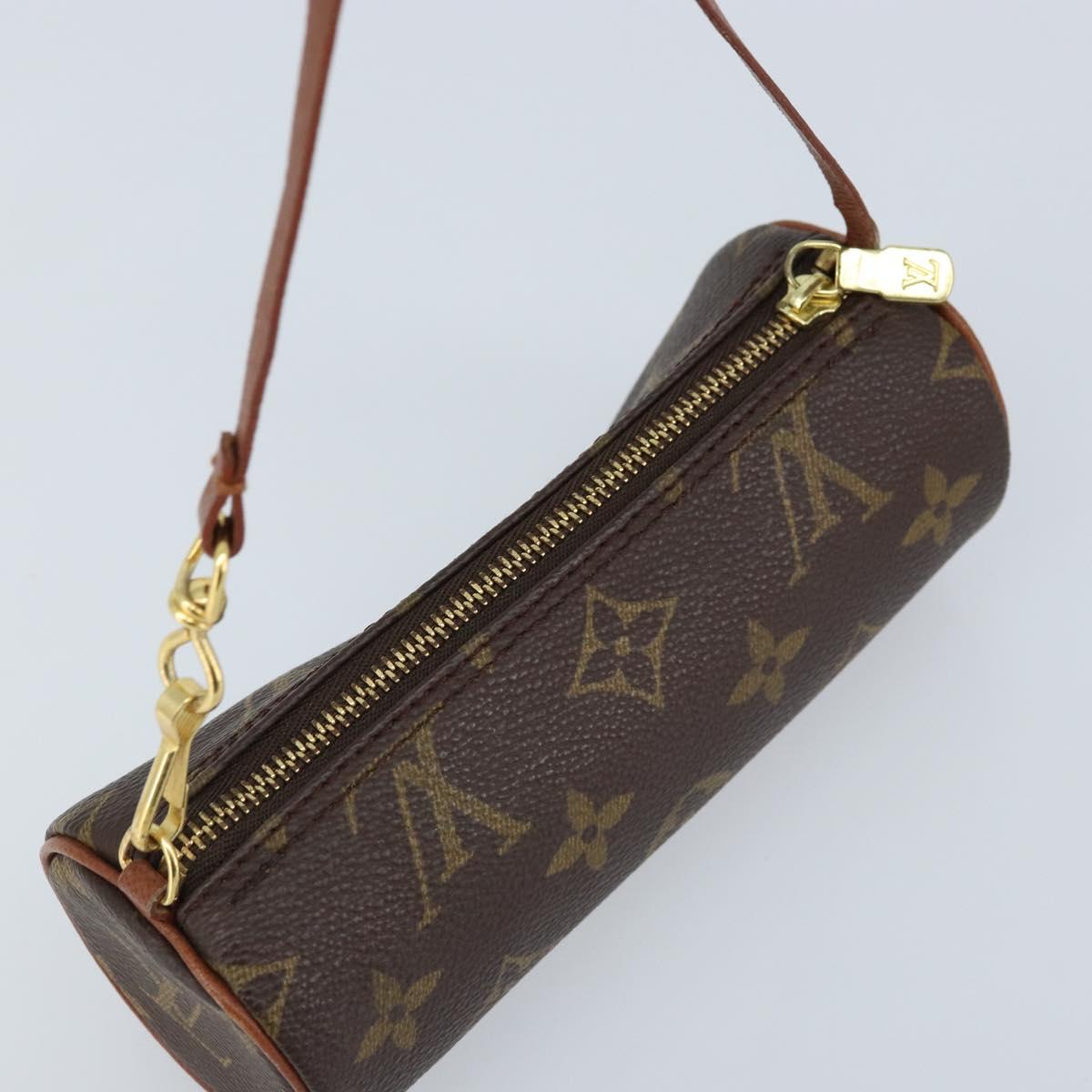 LOUIS VUITTON Monogram Papillon Pouch LV Auth 171476V