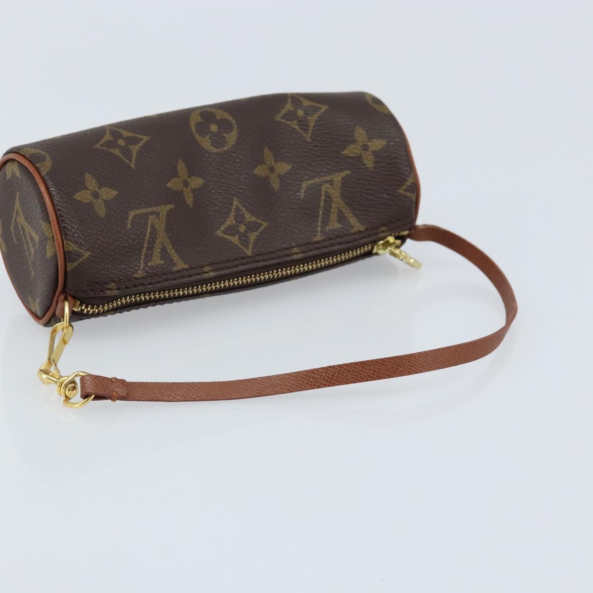 LOUIS VUITTON Monogram Papillon Pouch LV Auth 171476V