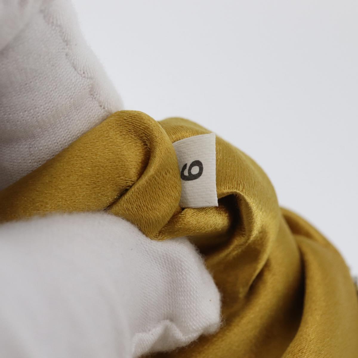 PRADA Shoulder Bag Leather Gold Auth 171507V