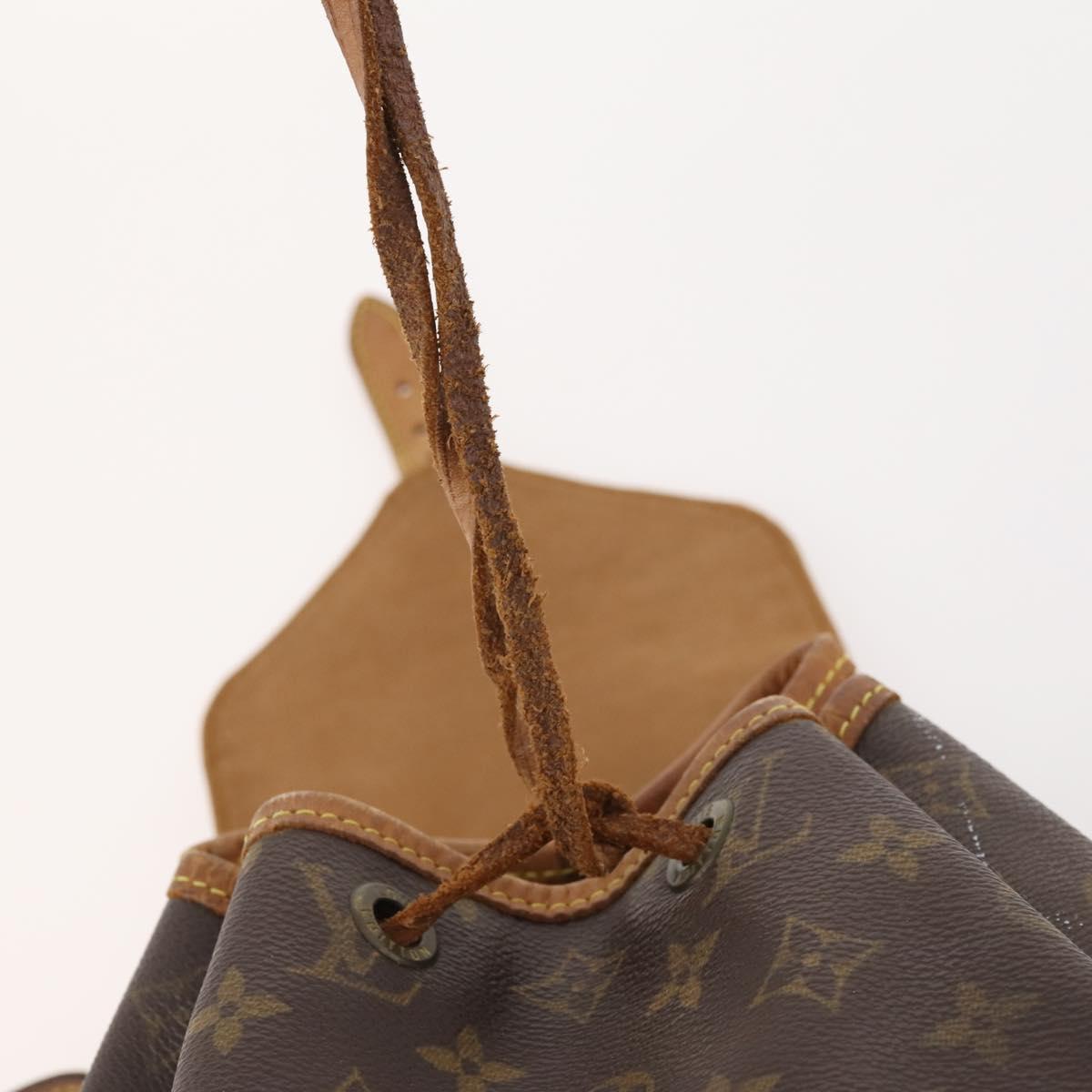 LOUIS VUITTON Monogram Montsouris MM Backpack M51136 LV Auth 171516A