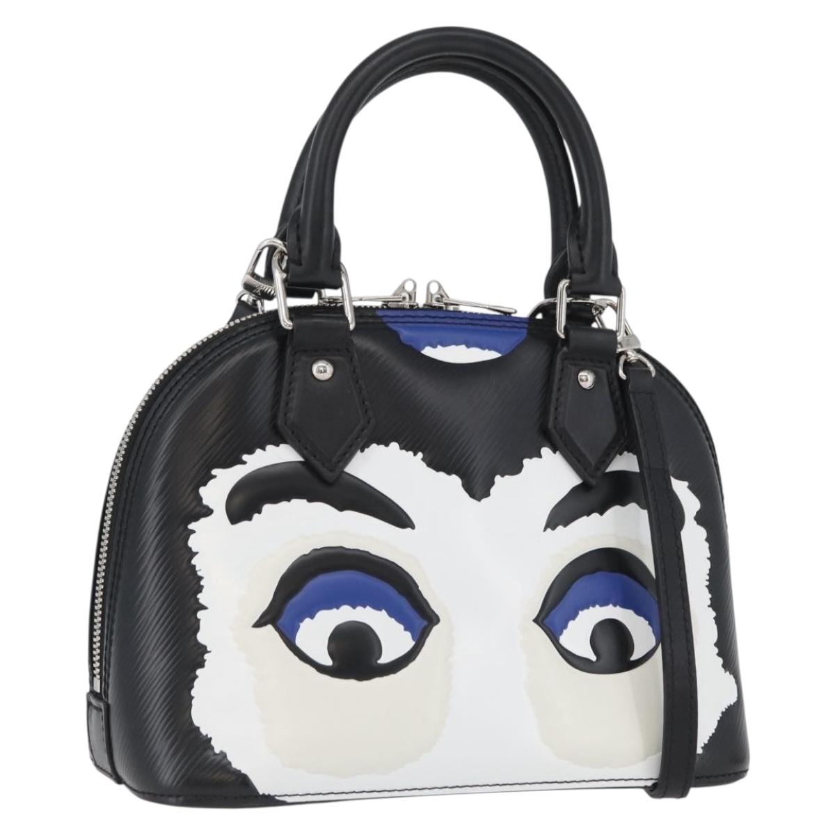 LOUIS VUITTON Epi Yamamoto Hirosai Alma BB Bag 2way Black M43506 Auth 171520SM