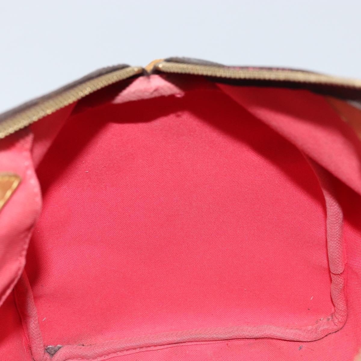 LOUIS VUITTON Monogram V Line Speedy 30 Hand Bag Pink LV Auth 171531A
