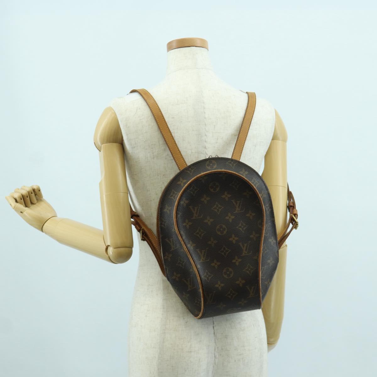 LOUIS VUITTON Monogram Ellipse Sac A Dos Shoulder Bag M51125 LV Auth 171542A