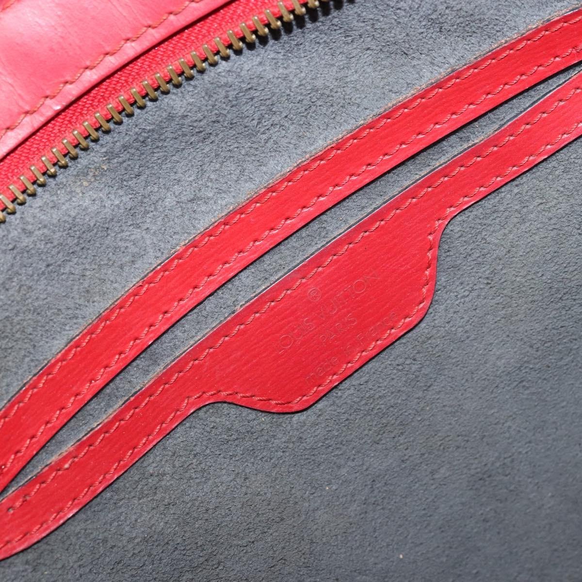 LOUIS VUITTON Epi Saint Jacques Shoulder Bag Red M52277 LV Auth 171557