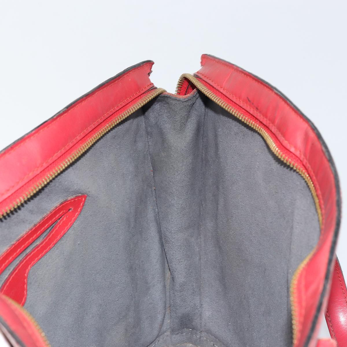 LOUIS VUITTON Epi Saint Jacques Shoulder Bag Red M52277 LV Auth 171557