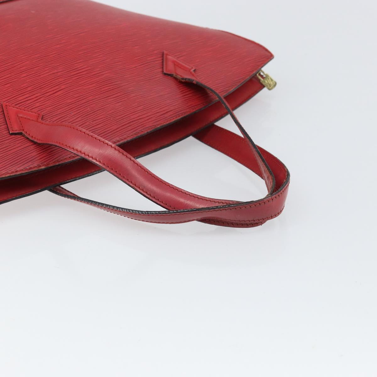 LOUIS VUITTON Epi Saint Jacques Shoulder Bag Red M52277 LV Auth 171557