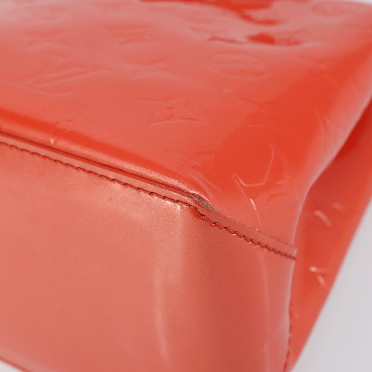 LOUIS VUITTON Monogram Vernis Wilshire PM Bag Orenge Sunset M93644 Auth 171567