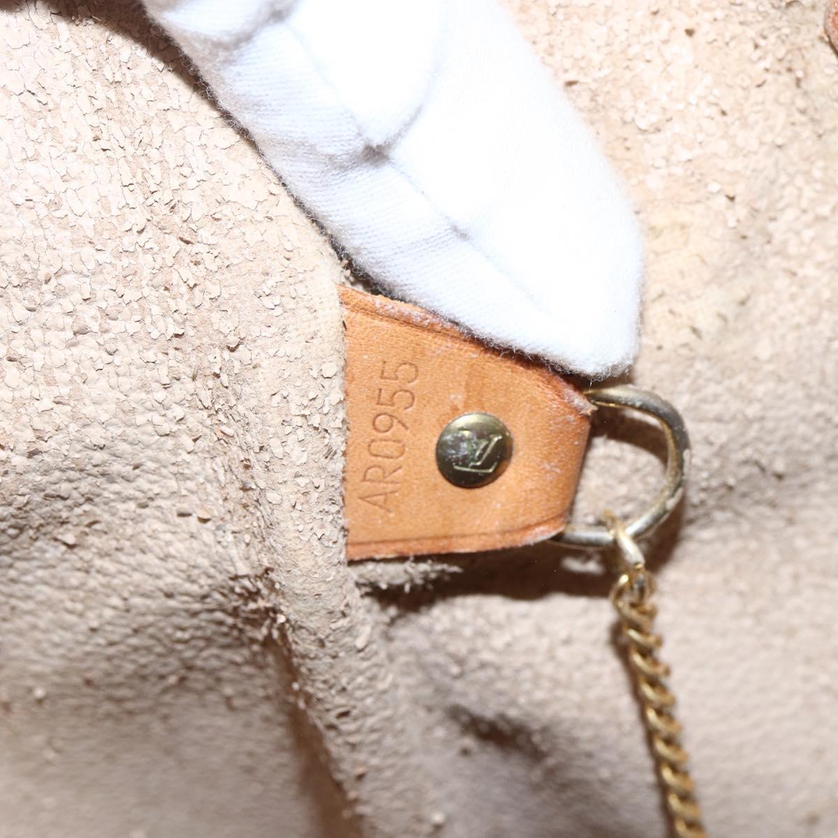 LOUIS VUITTON Monogram Bucket GM Shoulder Bag M42236 LV Auth 171580