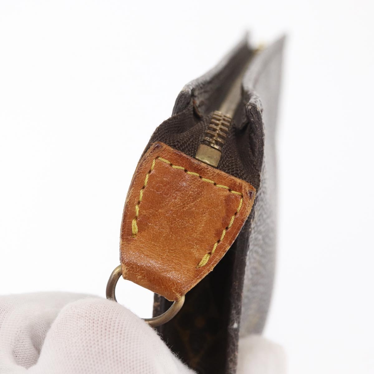 LOUIS VUITTON Monogram Bucket GM Accessory Pouch LV Auth 171581
