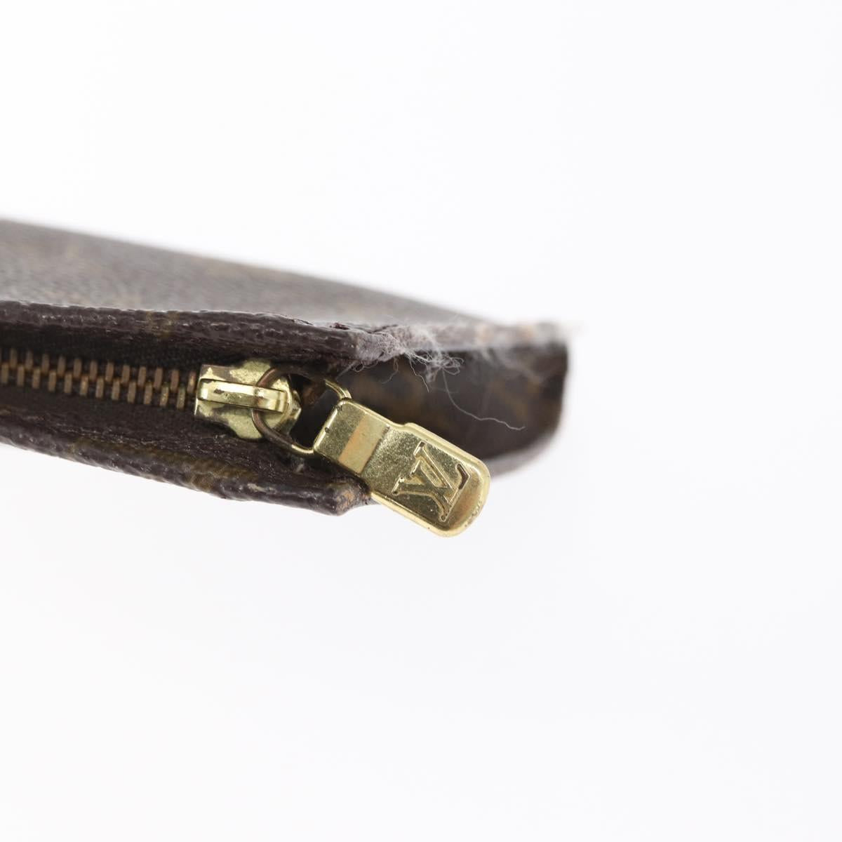 LOUIS VUITTON Monogram Bucket GM Accessory Pouch LV Auth 171581