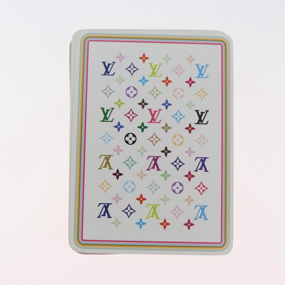 LOUIS VUITTON Playing Cards Multicolor LV Auth 171589