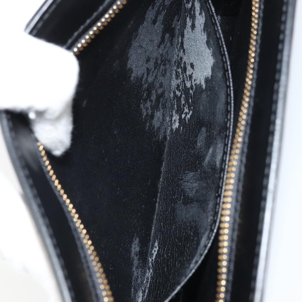 LOUIS VUITTON Epi Pochette Homme Clutch Bag Black M52522 LV Auth 171613