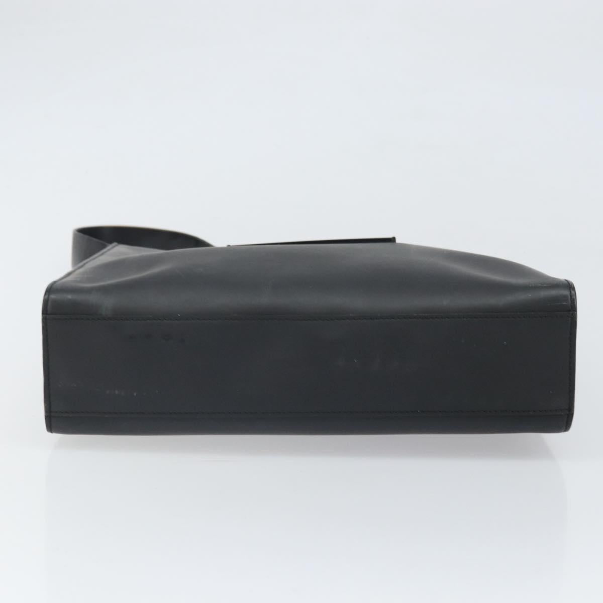 GUCCI Hand Bag Leather Black 001 3066 Auth 171640