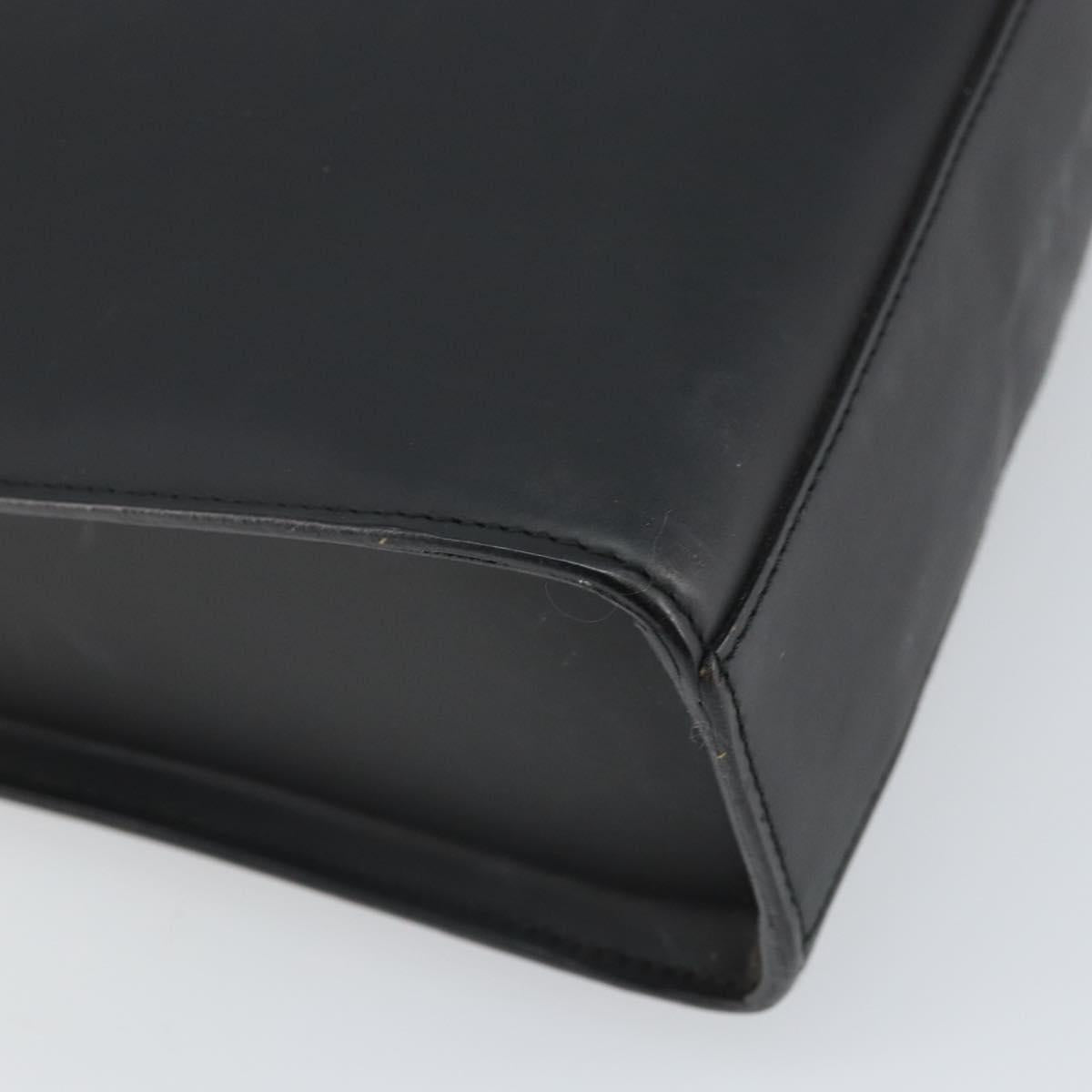 GUCCI Hand Bag Leather Black 001 3066 Auth 171640