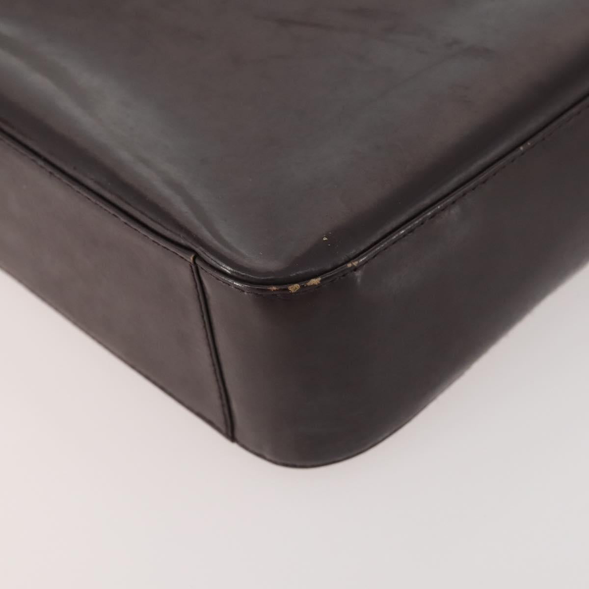 GUCCI Shoulder Bag Patent leather Brown 000 1013 0506 Auth 171641