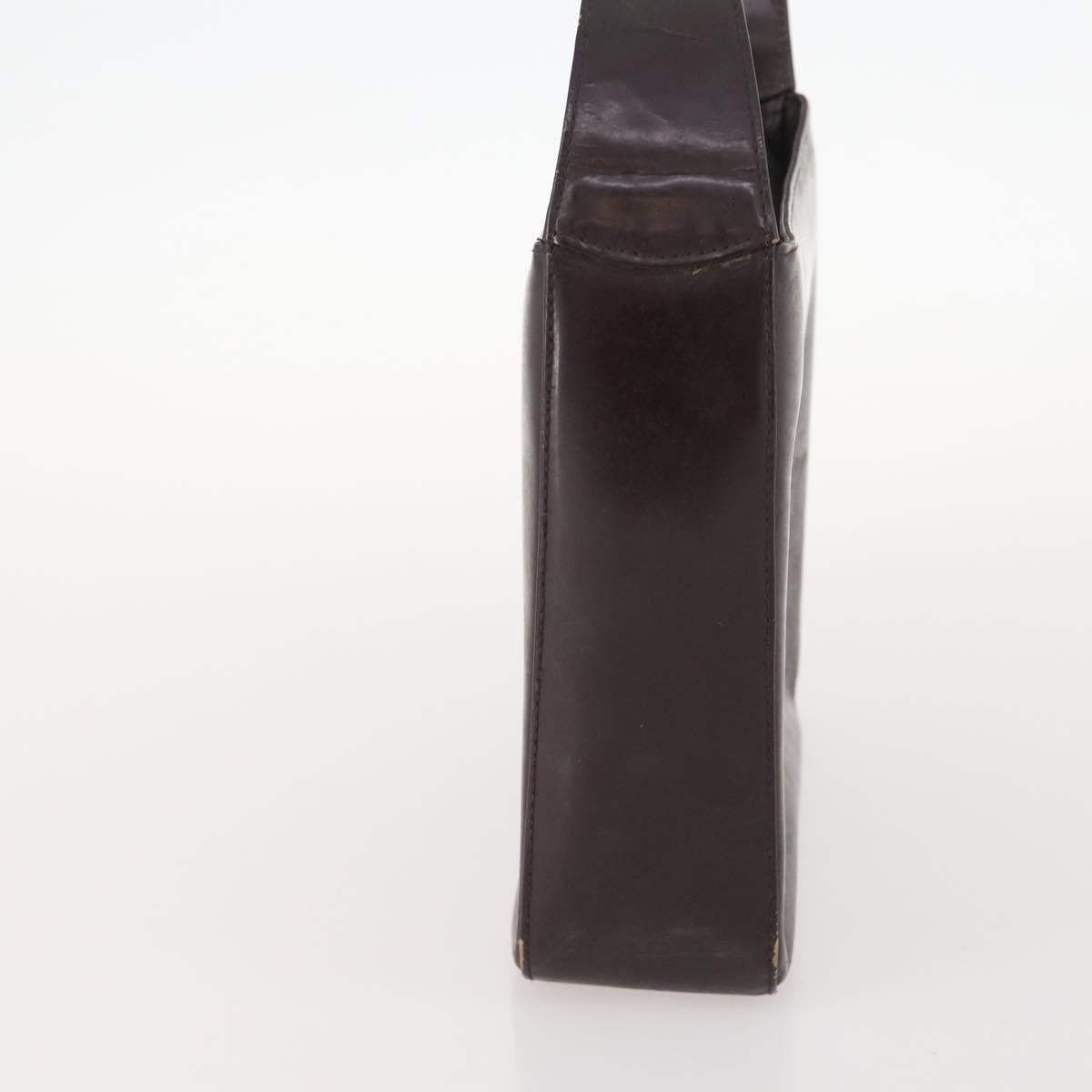 GUCCI Shoulder Bag Patent leather Brown 000 1013 0506 Auth 171641